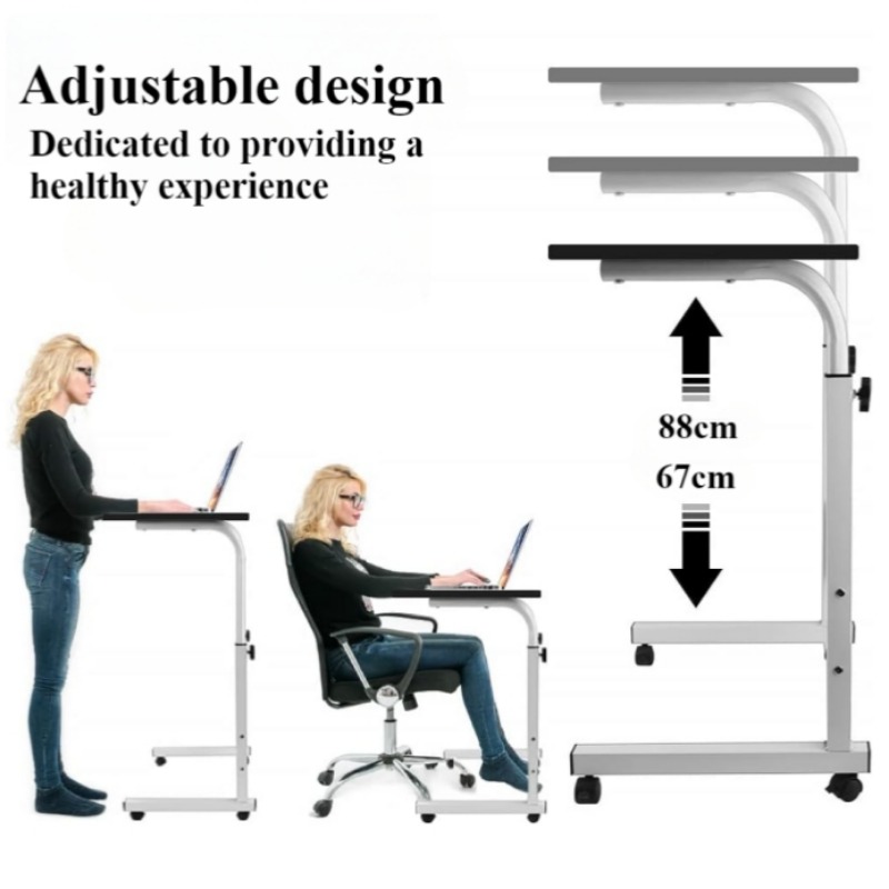 โต๊ะข้างเตียงมีล้อสากลโต๊ะขนาด - Tablet Lap Desk บทวิจารณ์และราคา