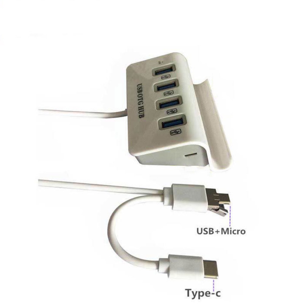 ฮับ OTG USB OTG HUB แท่นเชื่อม - Usb Hub Type C บทวิจารณ์และราคา
