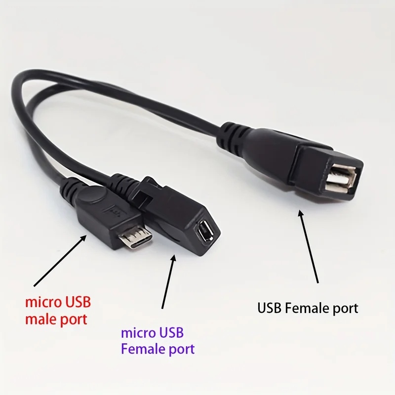 อะแดปเตอร์แปลง USB เป็น Micro  - Tablet Tech Accessories บทวิจารณ์และราคา