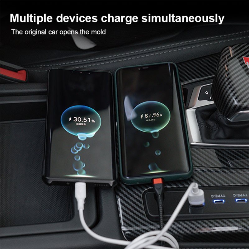 A33K-สำหรับ Q5L 2018-2024 ฮับแ - Usb Hub Type C บทวิจารณ์และราคา