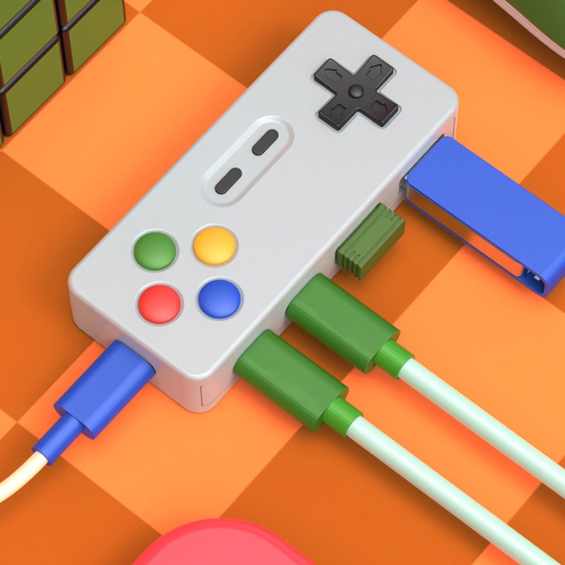 ฮับแปลงรูปแบบเกมแพด 4-in-1 สำห - Usb Hub Type C บทวิจารณ์และราคา
