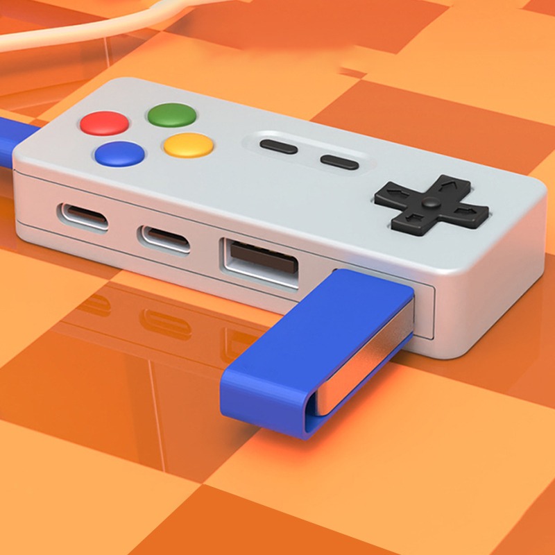 ฮับแปลงรูปแบบเกมแพด 4-in-1 สำห - Usb Hub Type C บทวิจารณ์และราคา
