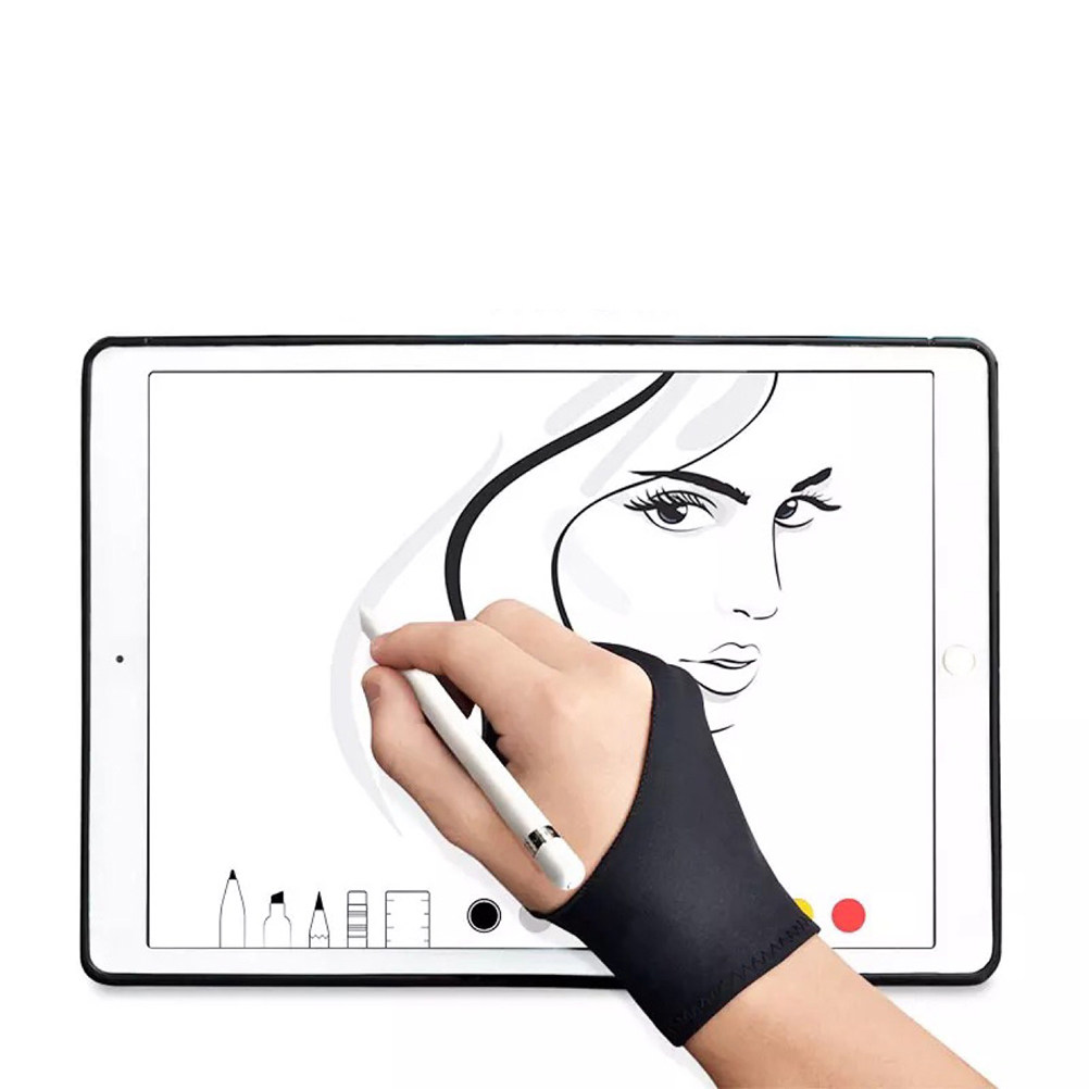 ถุงมือสำหรับวาดภาพ 4 ชิ้น แบบส - Drawing Glove Artist บทวิจารณ์และราคา