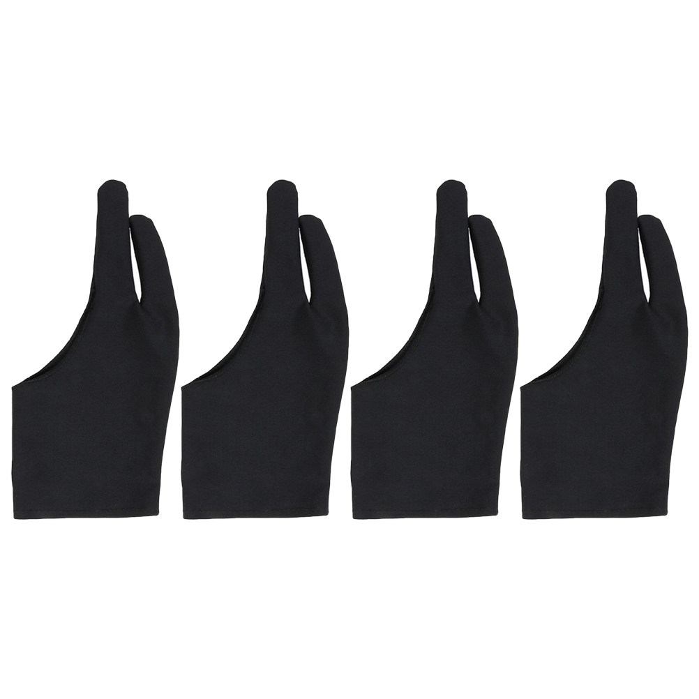 ถุงมือวาดภาพสองนิ้ว 4 ชิ้น ผ้า - Drawing Glove Artist บทวิจารณ์และราคา