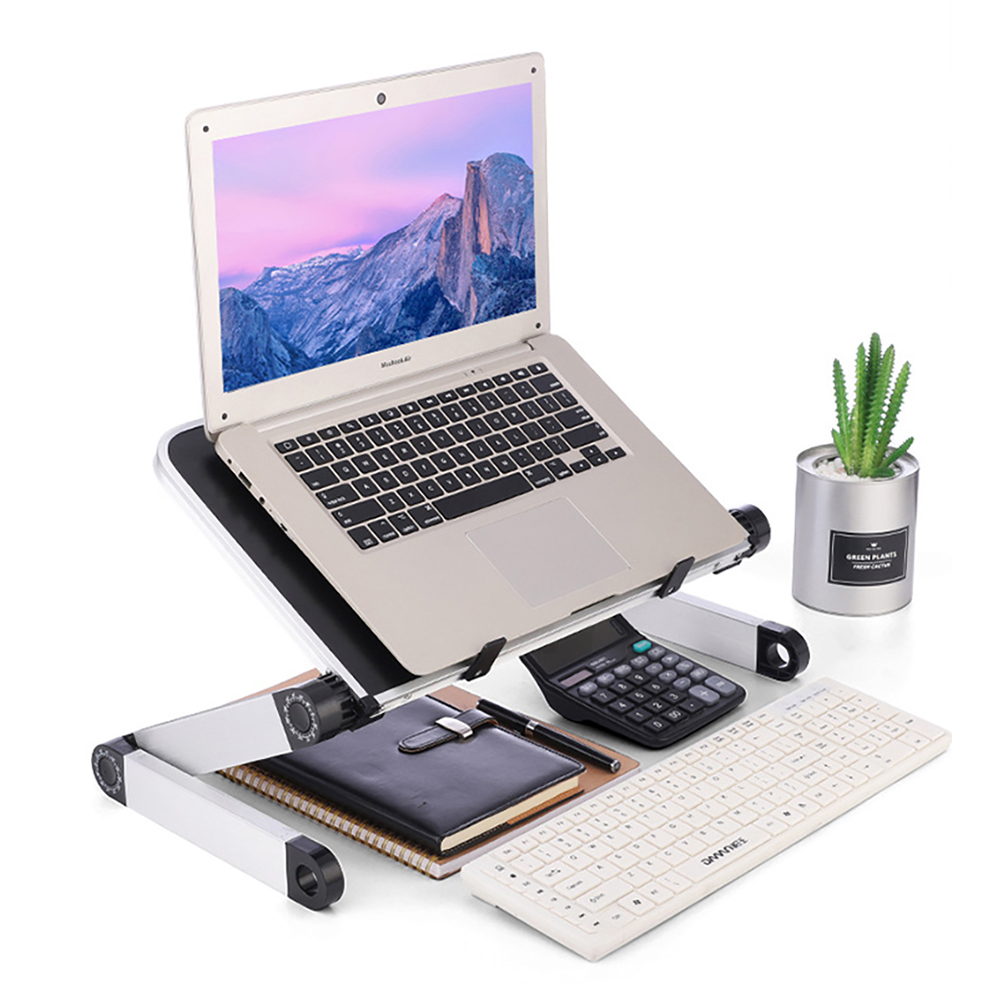 โต๊ะแล็ปท็อปแบบปรับได้ขาตั้งอล - Tablet Lap Desk บทวิจารณ์และราคา