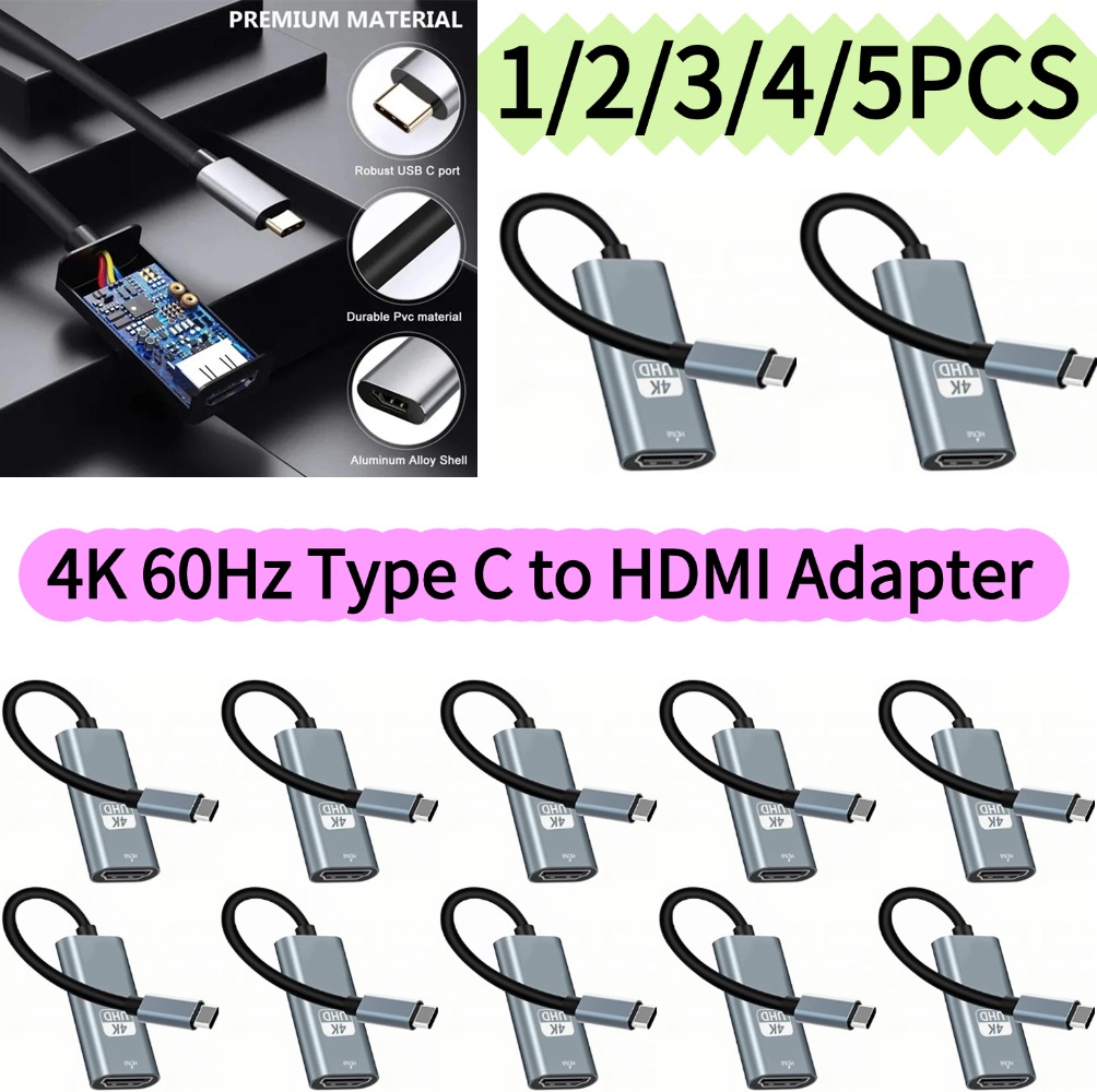 4K 60Hz ประเภท C ถึงอะแดปเตอร์ - Usb Hub Type C บทวิจารณ์และราคา