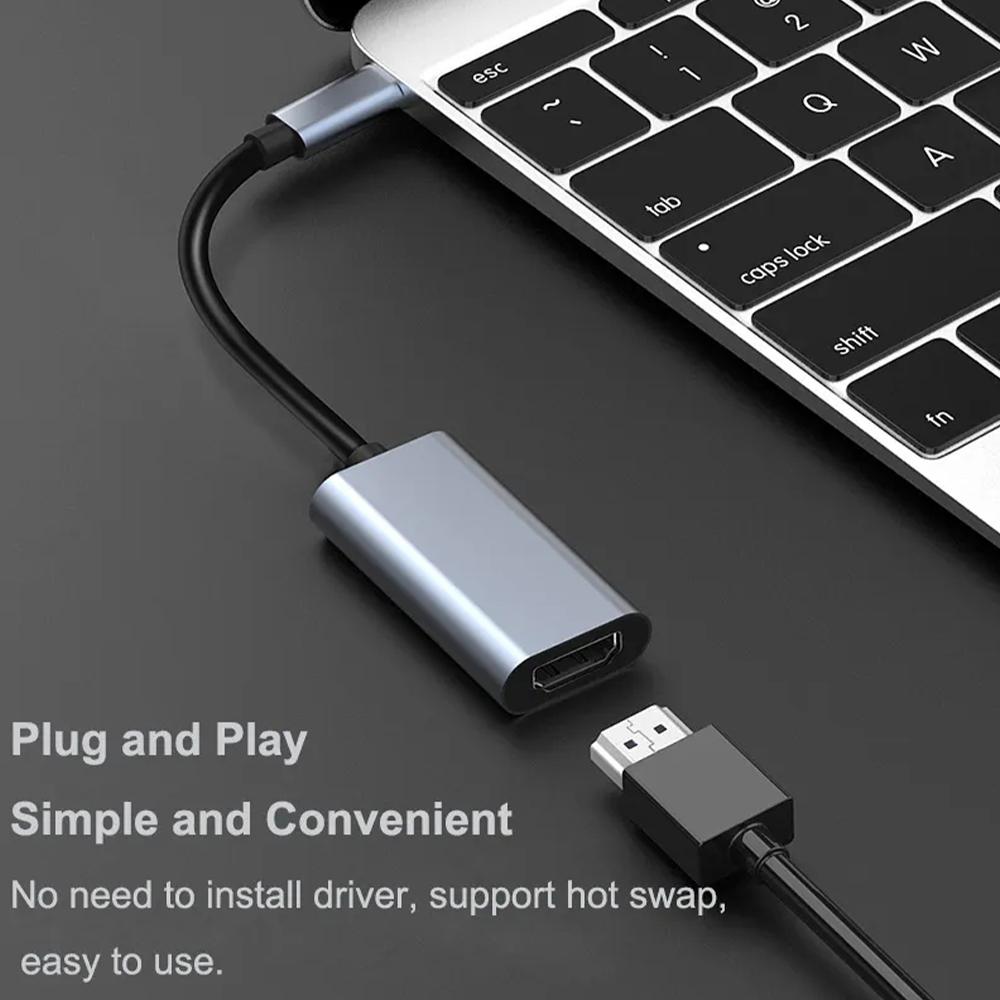 4K 60Hz ประเภท C ถึงอะแดปเตอร์ - Usb Hub Type C บทวิจารณ์และราคา